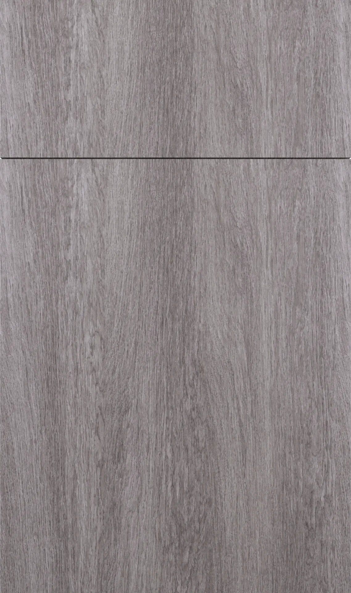 Weathered grey woodgrain kitchen cabinet door sample